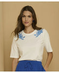 Embroidered T-shirt